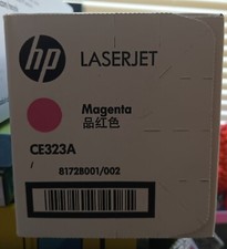 Genuine HP 128A Magenta Ink LaserJet Toner Cartridge Sealed New in Box CE323A