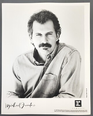 1993 Michael Franks Musician Singer Vintage Promo Press Photograph Quiet Storm
