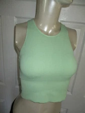 H&M Active/Multi Sport Bra Medium Support Racerback Green Women Size S (4-6) NWT