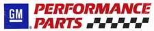GENUINE GM Performance Parts Sticker Decal Race Car Man Cave 24" GIANT 2 PACK