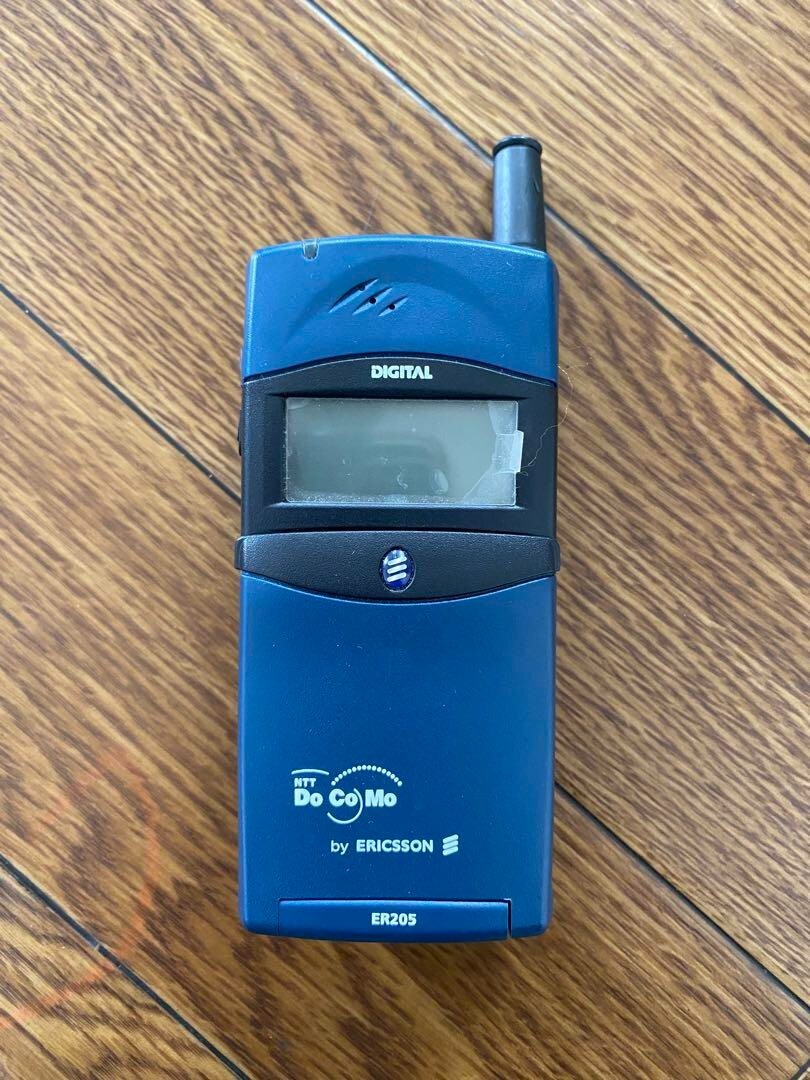 当時物 エレコンモービル ELECON MOBILE Ericsson Docomo ER205 Mobile Phone Bundles Motorola Accessories