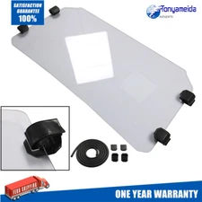 For Polaris General 1000 / 4 (2016+) Clear Scratch Resistant Flip Windshield