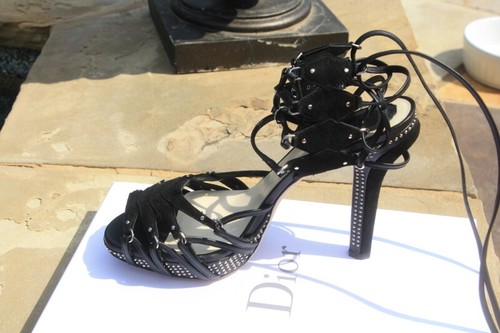 dior studded sandals
