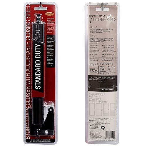 Larson Certified Storm Door Standard Closer Kit (Black) eBay