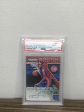 2019-20 Sekou Doumbouya Panini Prizm Choice Red Prizm Sensational Auto PSA 10