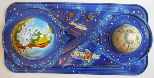 VINTAGE PLASTIC TOY TECHNOFIX APOLLO GERMANY SPACE AGE 1960s BOXED - Picture 6 of 12