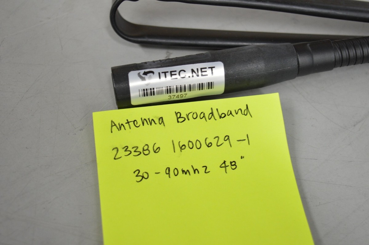 Thales PRC-148 Blade Antenna 23386 1600629-1 30-90MHz 50