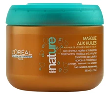 L'OREAL SERIE NATURE MASQUE AUX HUILES TREATMENT 6.7 OZ / 200 ML
