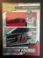 2022 Panini Donruss Nascar Action Packed Aric Almirola Card SN 17/25