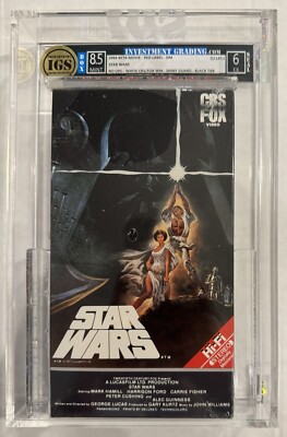 Star Wars 1984 BETA   Very RARE IGS Graded MINT/EX | Red Label | George Lucas