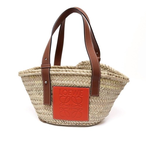 Loewe Anagram Small Basket Bag Orange 367667