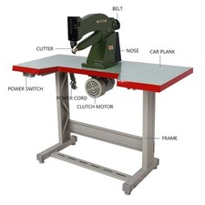 Maszyna do pokrywania podeszw butów do gumy, skóry i tworzyw sztucznych