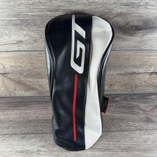 Titleist GT Driver Headcover Black White Vinyl Golf Club Cover Easy ID MINT