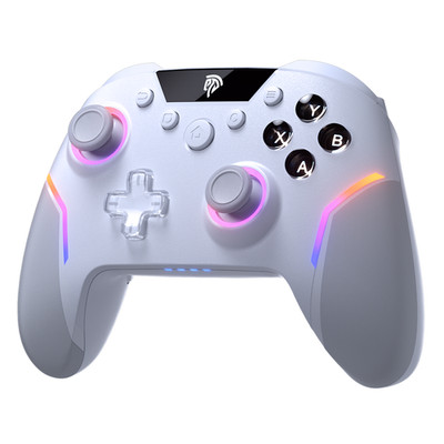 Easysmx X20 Wireless Gaming Controller with RGB Backlit, 2-Stage Hall Effect