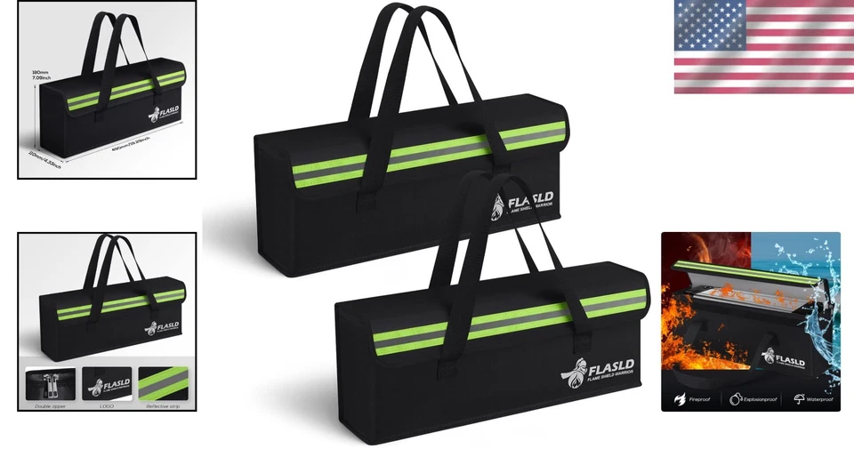 Large Capacity Lipo Storage Bag - Safety Guard for Batteries - Image 2 of 4