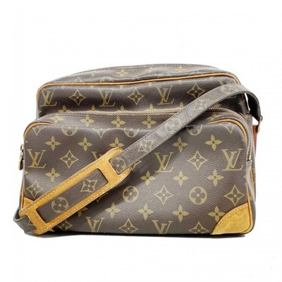 Louis Vuitton Monogram Nile Shoulder Bag M45244 Brown Women's GZl1ixk8