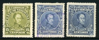 Venezuela Used Selections: Scott #274a//280a WATERLOW PERF 14 Varieties CV$21
