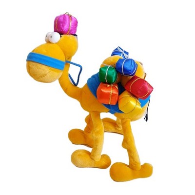 HEYE Mordillo Kamel mit Geschenken Stofftier Crazy Zoo Vintage ca. 40 cm