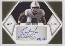 2023 SAGE Low Series Auto Gold 62/100 Elijah Higgins #A-EH Auto s1i