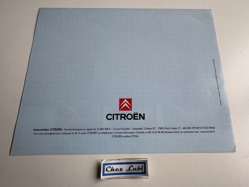 Brochure Dépliant Publicitaire - Citroën C3 Pluriel - 2002 - FR - Picture 3 of 4