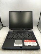 TOSHIBA SATELLITE A15 S127 -FOR PARTS/BAD HINGE- INTEL CELERON - NO RAM -READ-BB