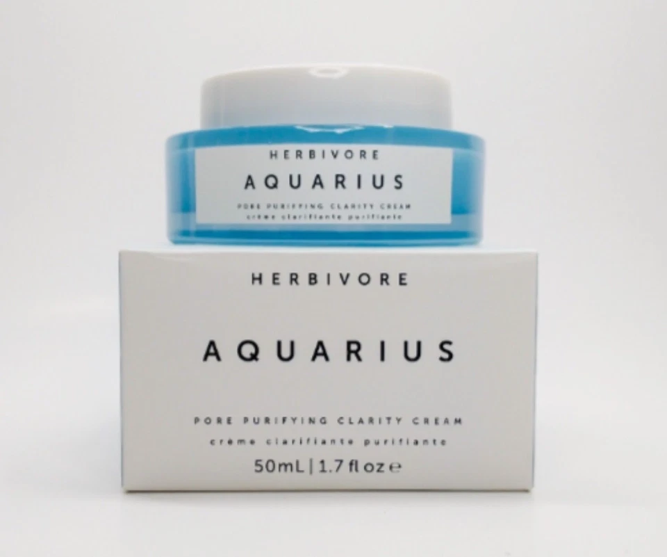 Herbivore Aquarius Pore Purifying Clarity BHA Cream 1.7 oz NIB - Image 2 of 2