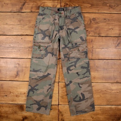 Neu mit Etikett No Boundaries Outdoorhose Hose 30 x 32 Camoflague Unisex Straight