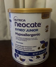 Neocate Syneo Junior Unflavored Brand NEW! Sealed! Can 14.1oz Exp 2/26