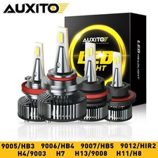 9005 9006 H11 LED Headlight Super Bright Bulbs Kit White High/Low Beam HB3 HB4