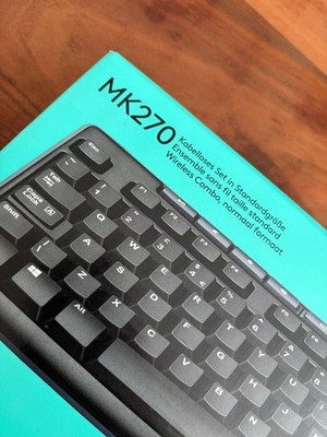 Logitech MK270 Wireless Keyboard and Mouse 