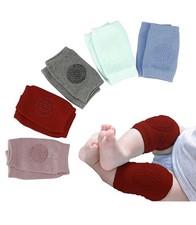 Set Of 5 Baby Crawling Anti- Slip Knee Pads