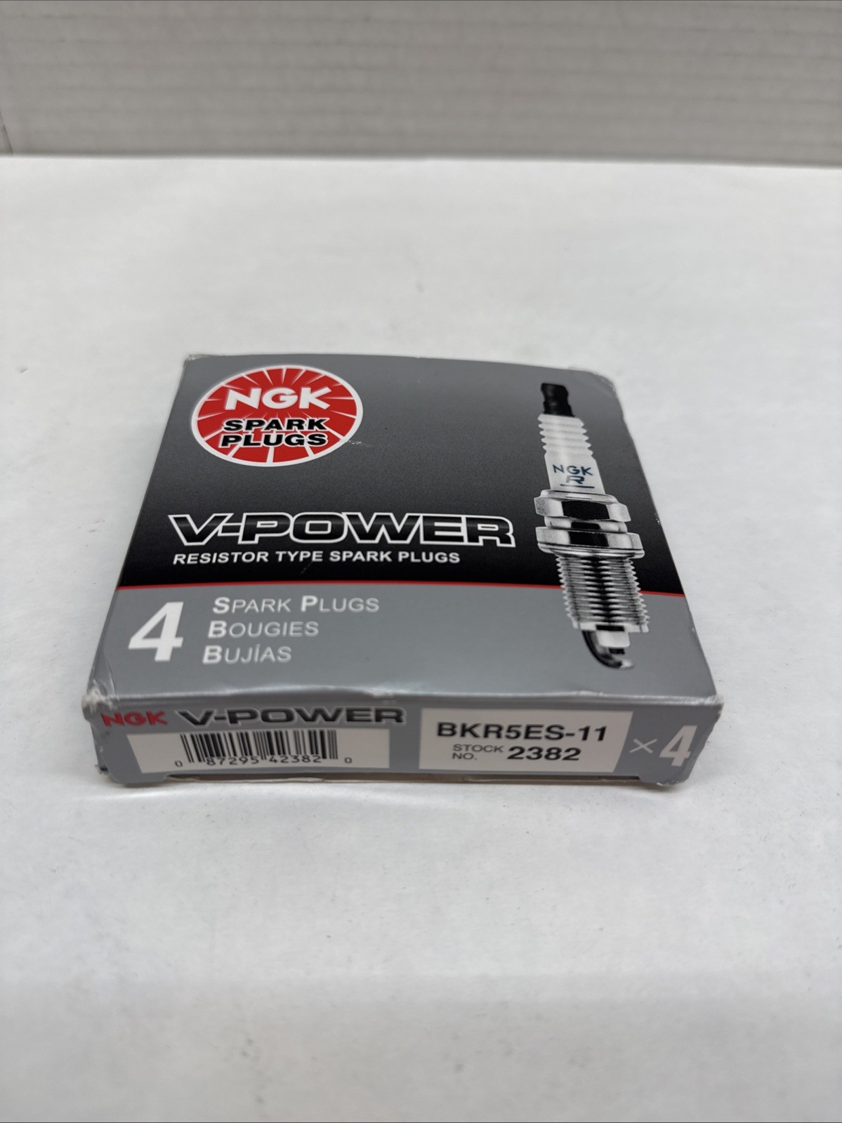 4 X NGK Standard Resistor OEM Performance Power Spark Plugs BKR5ES11 # 2382