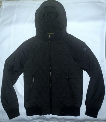 Scotch & Soda Amsterdam Winter Bomber Size Medium  Quilted Charcoal Hood Great !