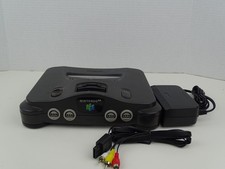 Nintendo 64 N64 Console   Tested  Working - With Power Supply And Av Cable