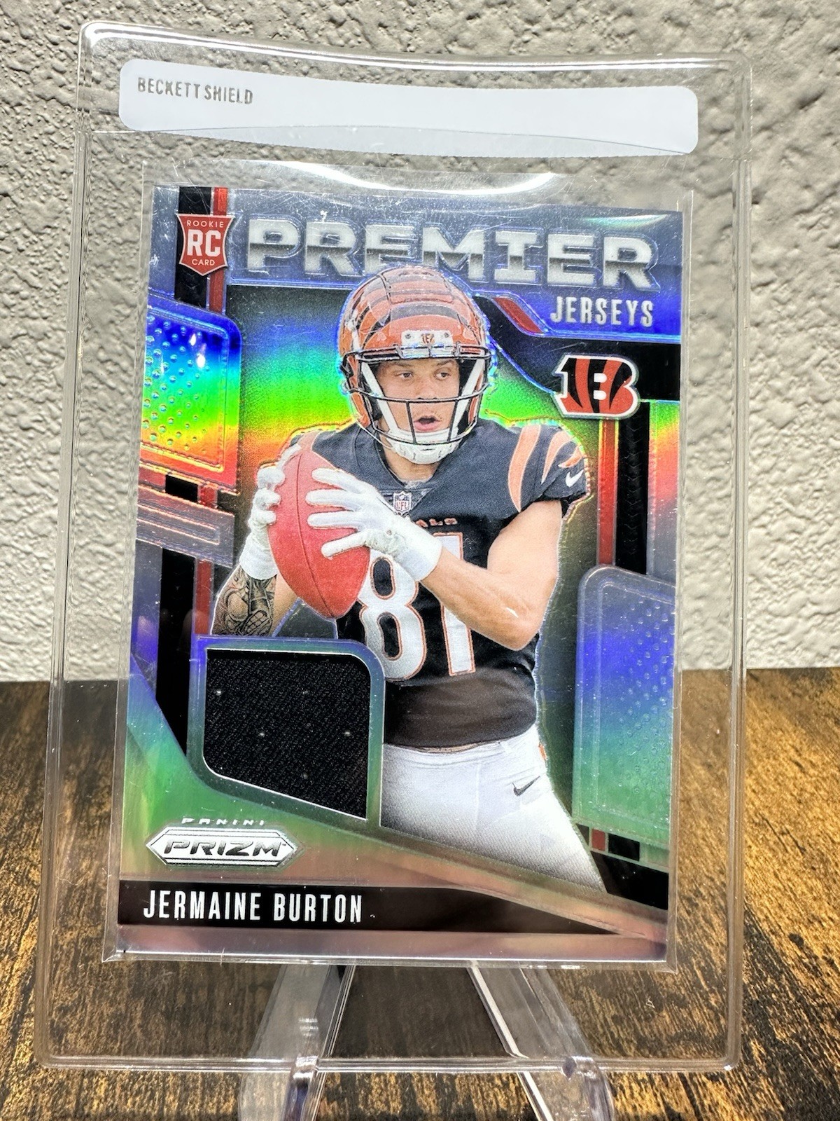 2024 Panini Prizm - Premier Jerseys Jermaine Burton #PJ-JBN (MEM, RC)