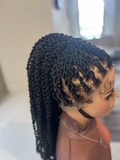 Ready To Ship, free Shipping Full Lace Passion Whist Braided Wig.