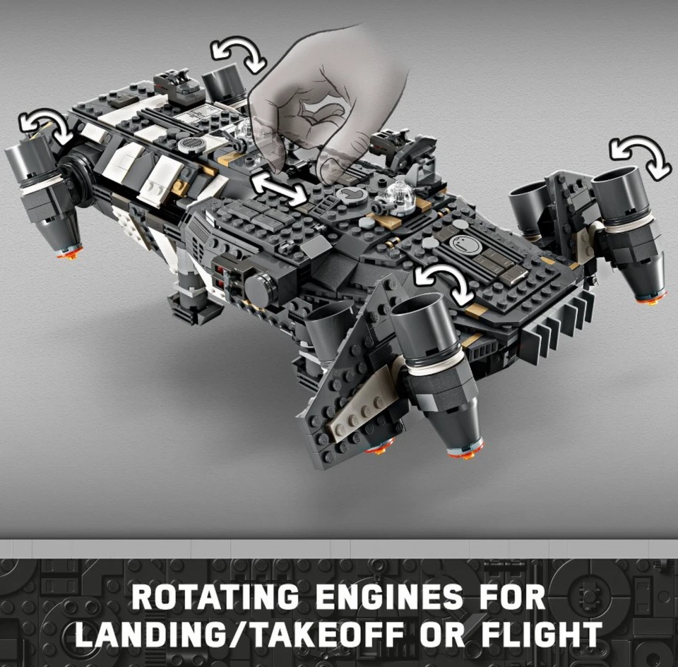 New + Sealed! Genuine LEGO Star Wars "Skeleton Crew The Onyx Cinder 75374 - Image 4 of 4