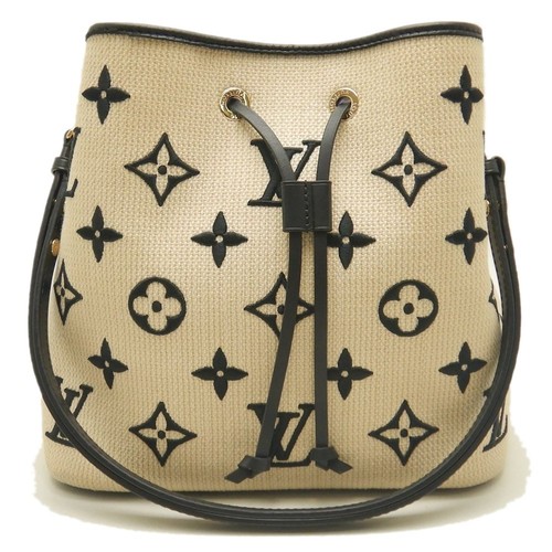 LOUIS VUITTON Shoulder bag Neo Noe MM By the pool M23080 Beige Noir/253448