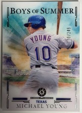 2025 Panini Boys Of Summer Michael Young 170/249.