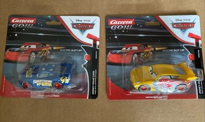 Carrera GO / GO Plus 64105 + 64104 Disney Pixar Cars 2er McQueen u Ramirez