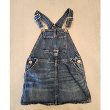 Baby Gap Girls SZ 3 Years Denim Overalls Skirt
