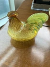 Fenton Hen On Nest Rooster