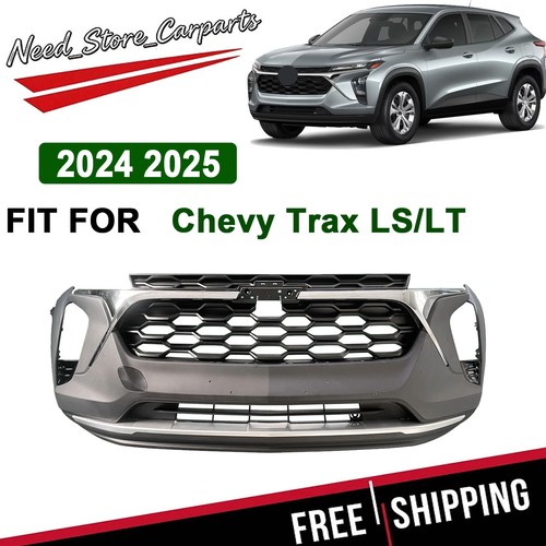 For Chevy Trax LS LT 2024-2026 Front Bumper Cover Grille Assembly Kit Complete