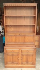 ERCOL GOLDEN DAWN COCKTAIL CABINET / BOOKCASE / UNIT        DELIVERY AVAILABLE