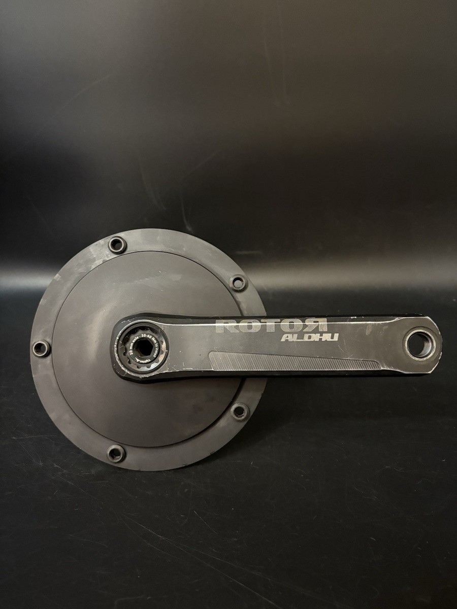 Rotor Aldhu Crankset Black 165mm Track Bike Fixed Gear 144bcd | eBay