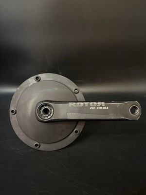 Rotor Aldhu Crankset Black 165mm Track Bike Fixed Gear 144bcd | eBay