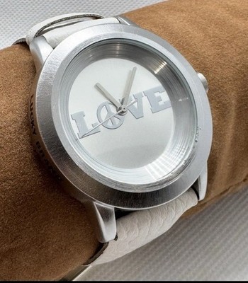 Vintage Lucky Brand Peace & Love Watch Quartz Works 1990s  display picture 2