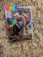 2012 Topps Chrome #34 Matt Schaub Refractors Houston Texans
