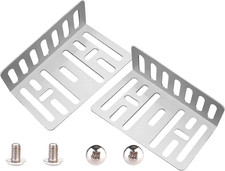 Double DIN Installation Kit, Universal Car Stereo Radio Metal Mounting Bracket,