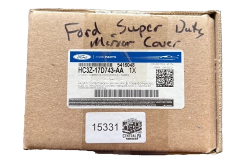 Ford OEM Ford Super Duty Mirror Cover P/N: HC3Z-17D743-AA QTY:1